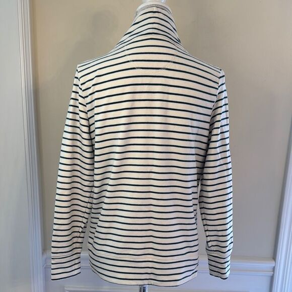 L.L. Bean Classic Striped Cowl Neck Top - Picture 4 of 6